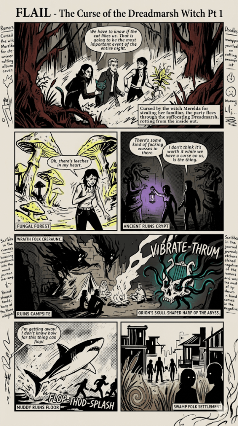FLAIL: The Curse of the Dreadmarsh Witch Pt&nbsp;1